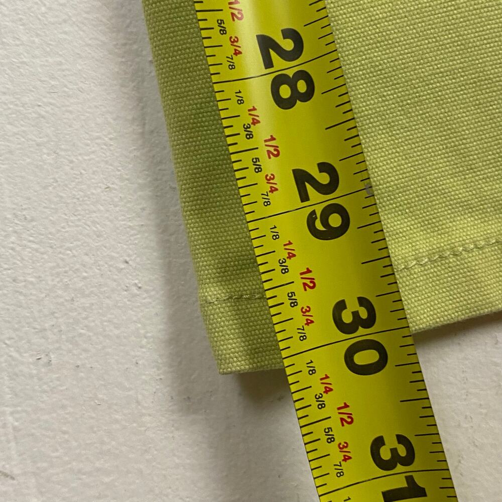 Susan Bristol Green Straight Leg Cotton Blend Pants Size 10 - Picture 10 of 12